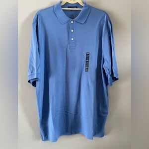 Lands End - Mens blue polo shirt Size: L NWT